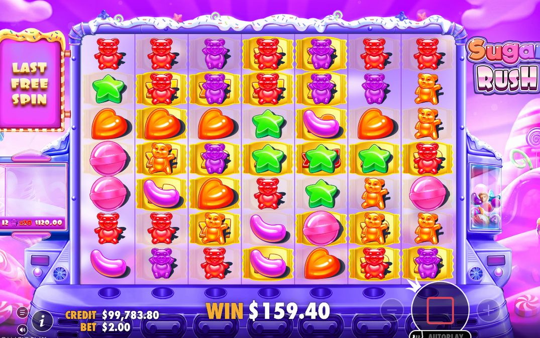 Free spins counter with Multiplier Spots still accumulating